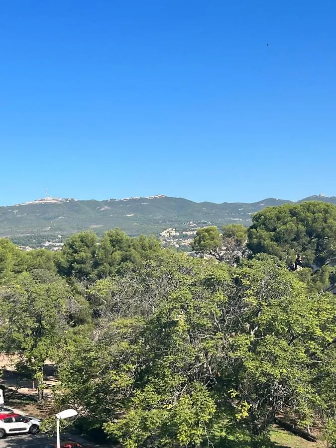 Apt Chic With View On Collines De Marcel Pagnol Wifi Free Parking And Clim Марсель